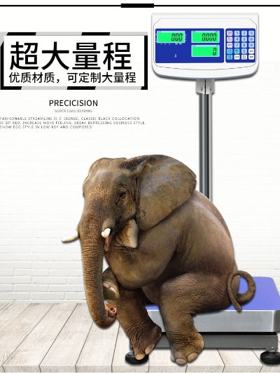 高精度電子臺(tái)秤300kg/1g電子秤