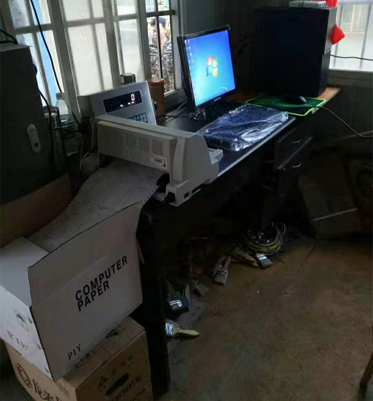 防爆式電子汽車衡